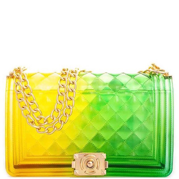 Semi Transparent Jelly Crossbody Purse - Picture 4 of 7